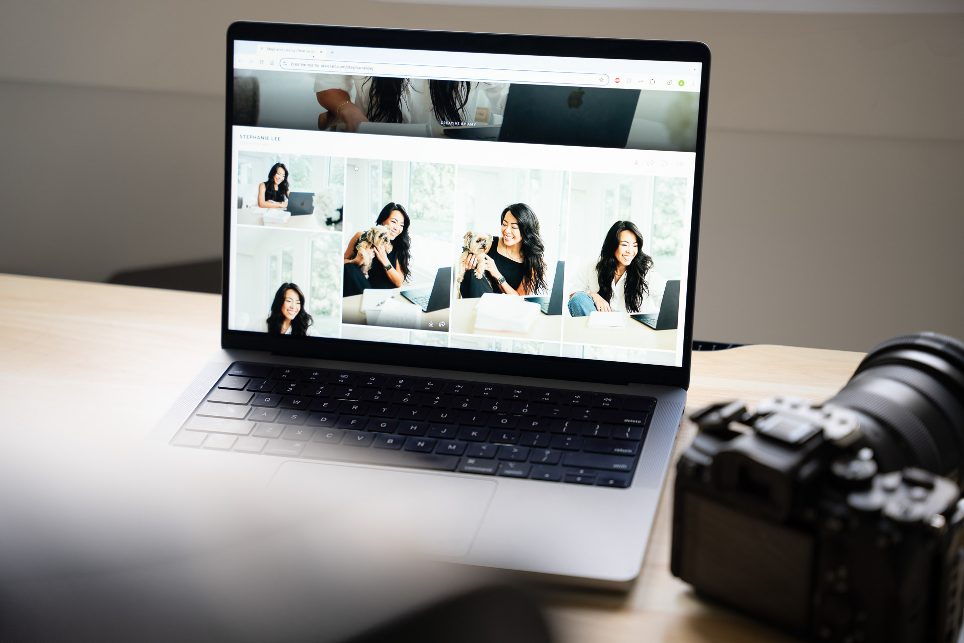 Post Production Post production process for brand photography session at creativebyamy.